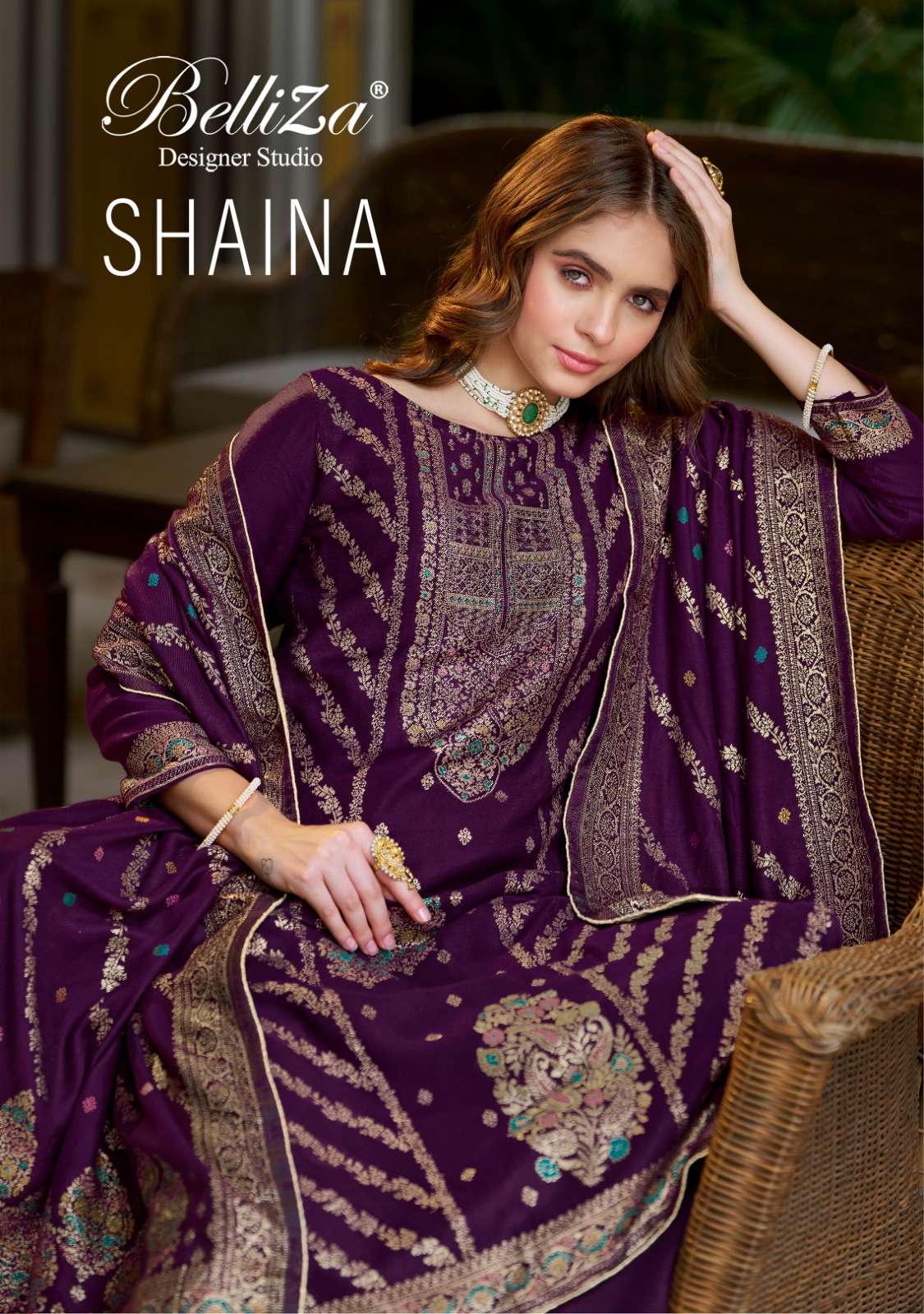 shaina by belliza designer studio exclusive designer viscose pashmina salwar suits catalogue online surat gujarat 