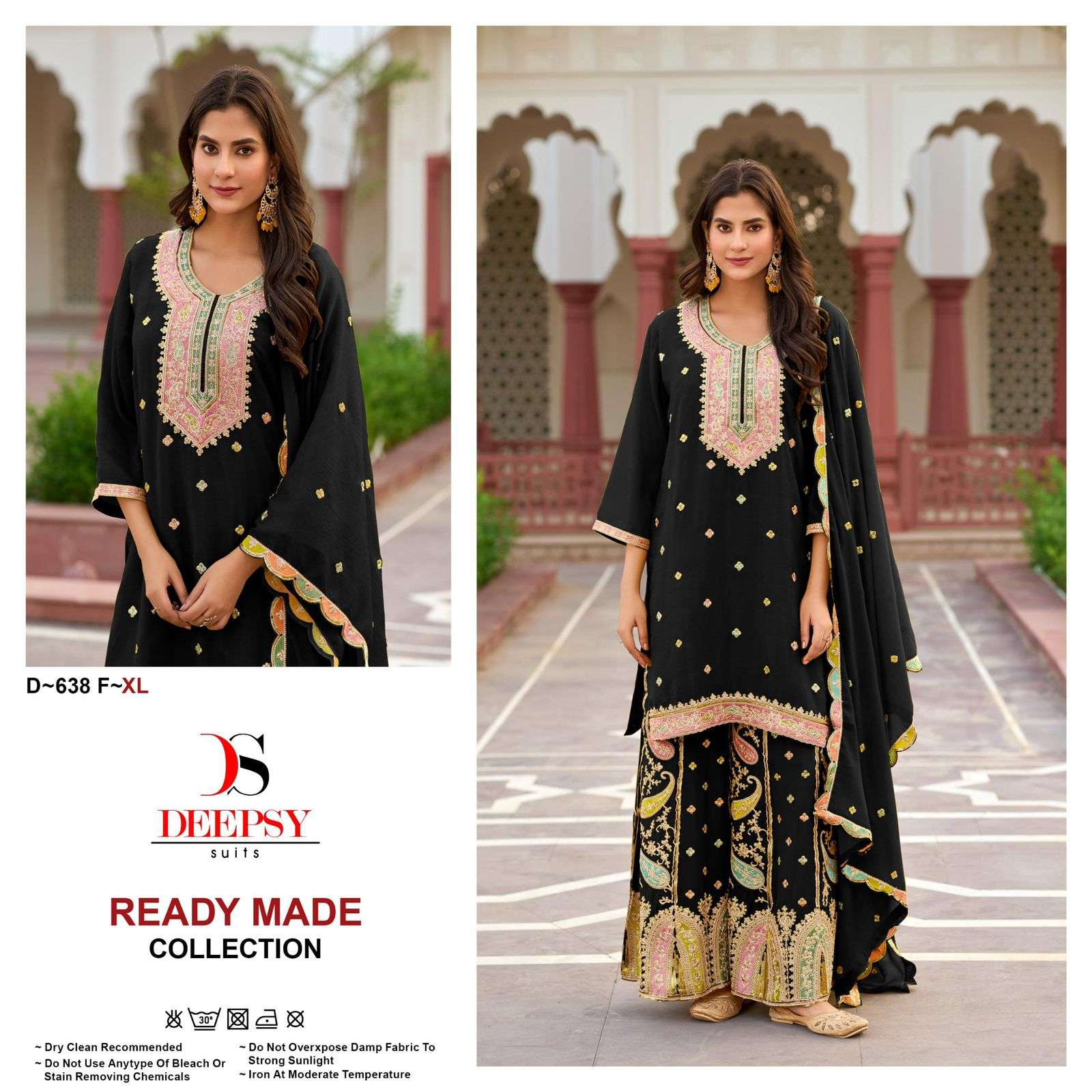 deepsy suits 638 colour series party wear velvet embroidred ready made pakistani catalogue wholesale price surat