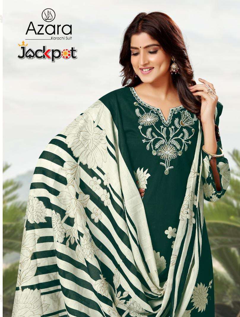 jackpot by radhika azara cambric cotton designer unstich salwar kameez wholesale price surat