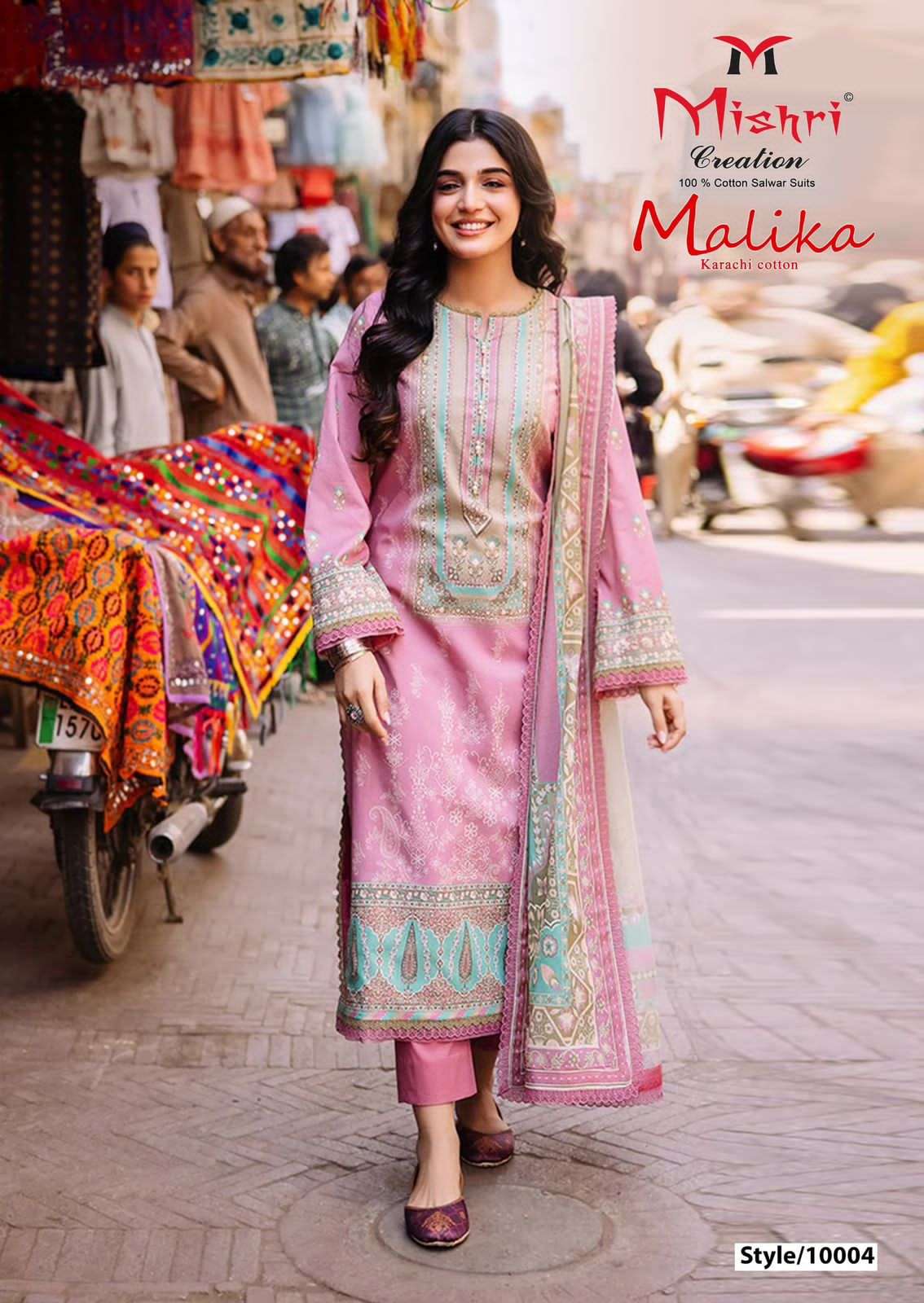 mallika vol 10 by mishri creation pakistani unstich salwar kameez wholesale price surat