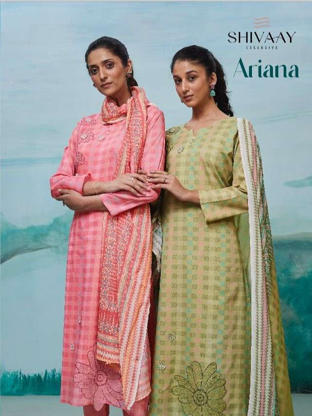 riana by shivaay 15525-15528 series pure lawn cotton salwar kameez catalogue online best rate surat