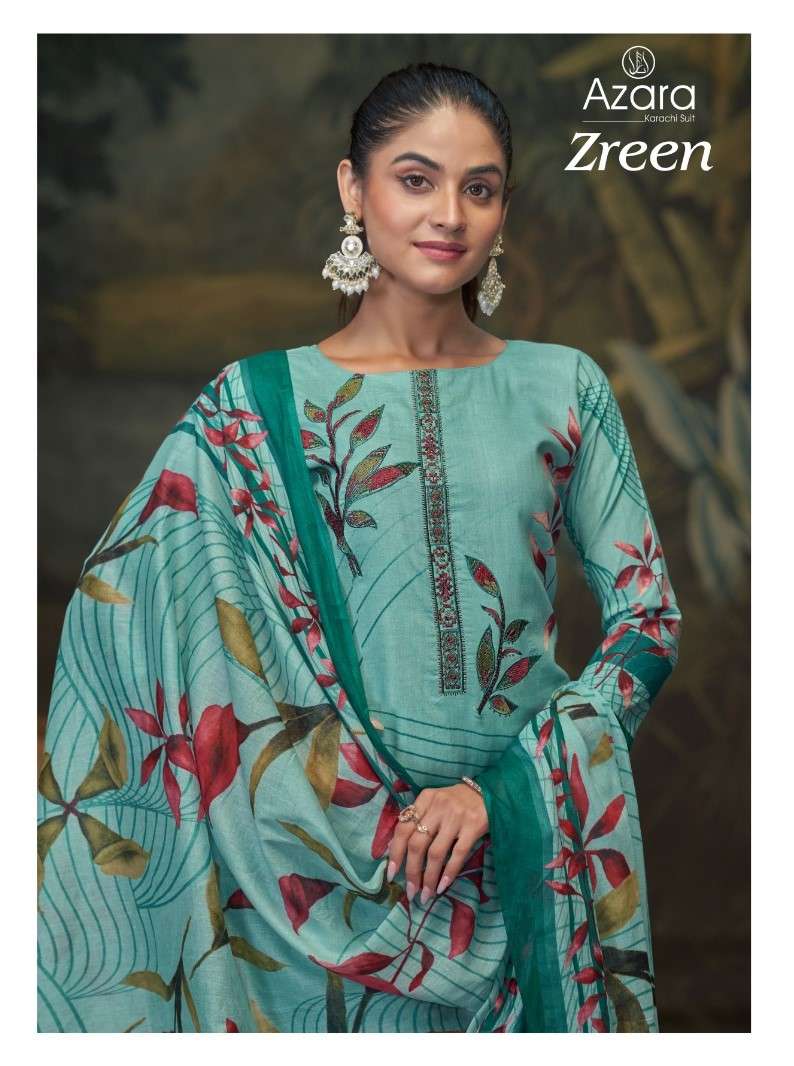 zreen by radhika fashion 30001-30004 series pure camrbric cotton salwar kameez wholesale price surat