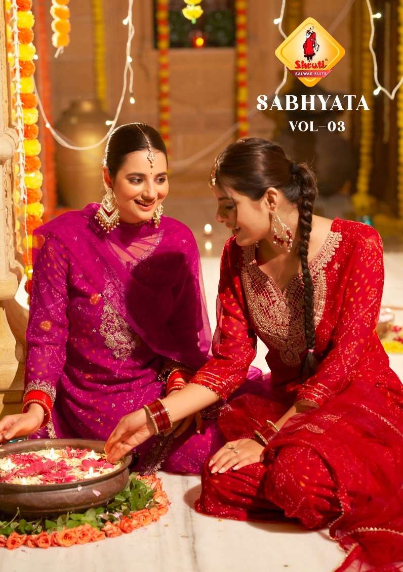 Sabhyata party wear suits outlet