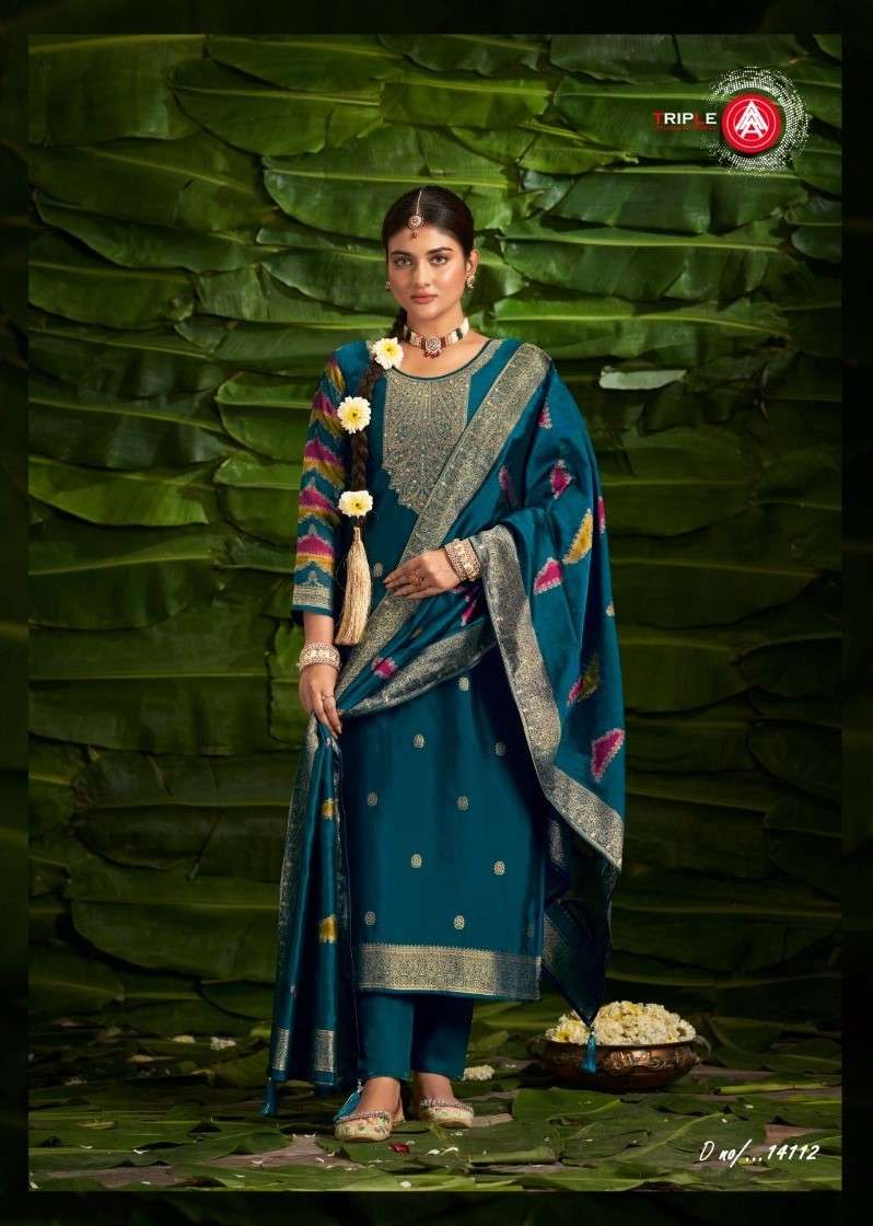 saptrang by triple aaa 14111-14116 series function special designer salwar suits catalogue wholesale collection surat 