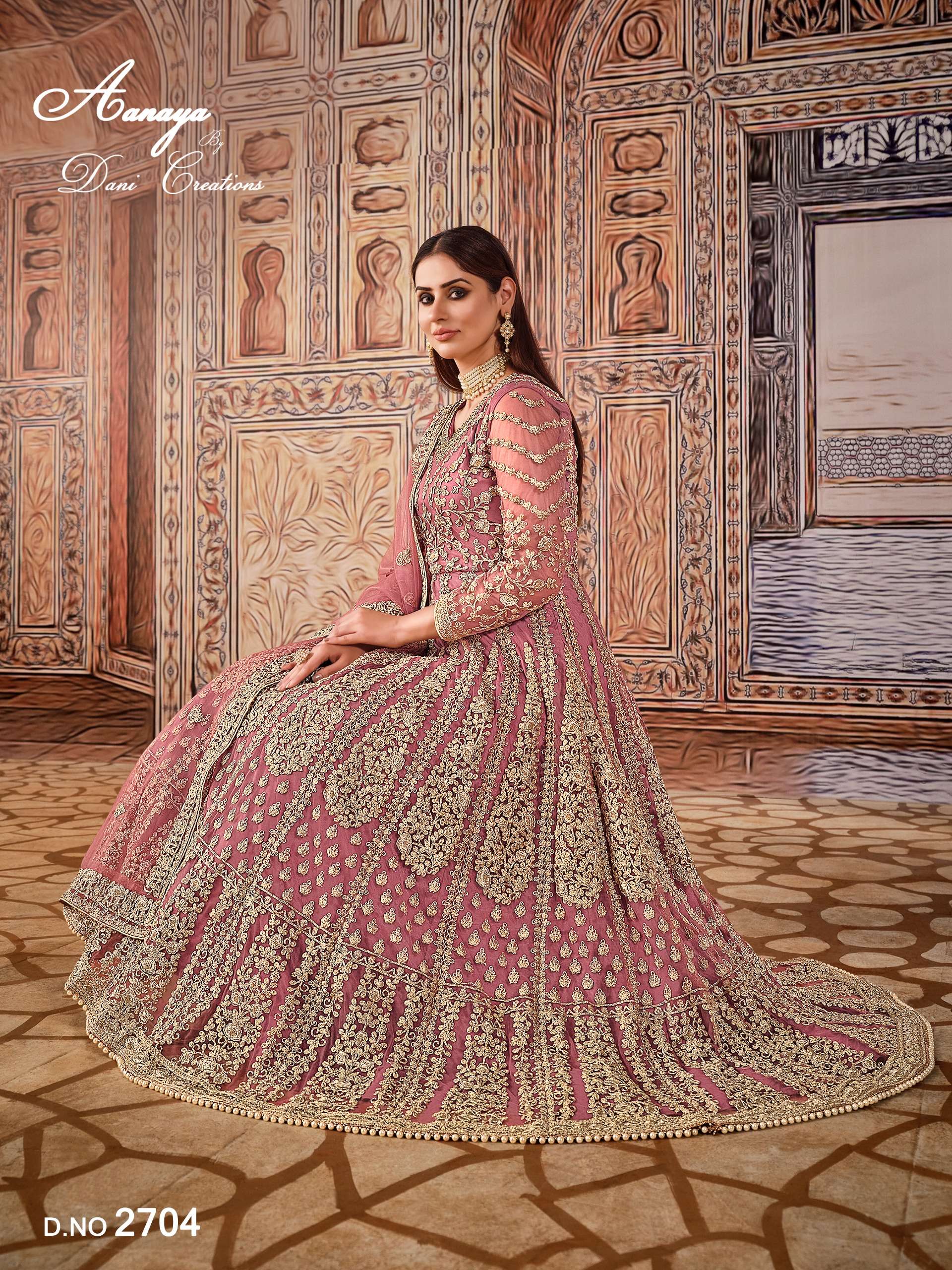 aanaya vol-127 by dani creation designer party wear collection wholesle price surat