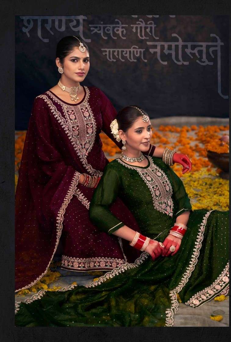 gulabi  vol-2 by triple aaa 16151-16156 series indian designer salwar kameez festive collection surat gujarat 