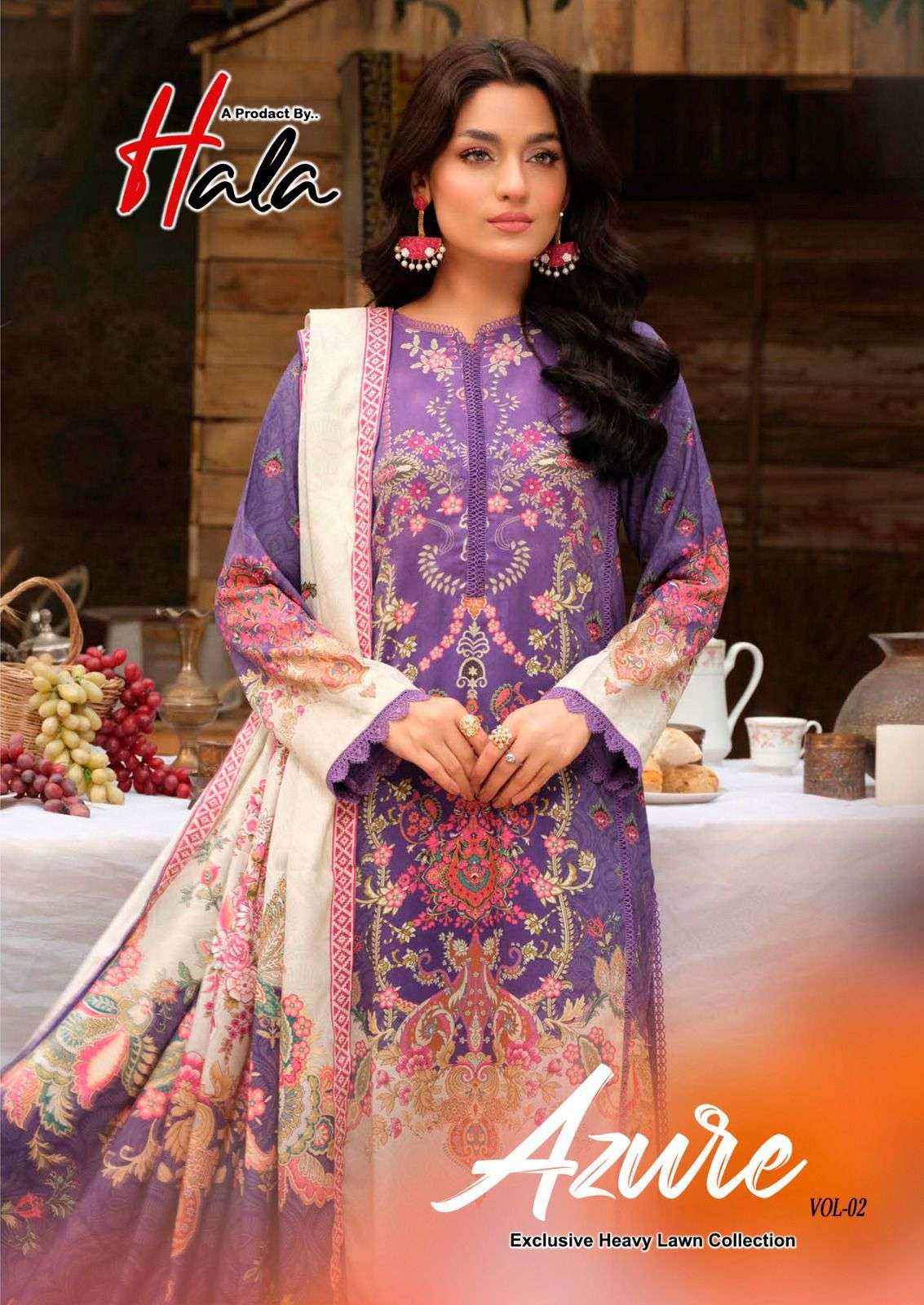 hala azure vol-2 2001-2006 series cotton party wear salwar kameez online best price surat gujarat 