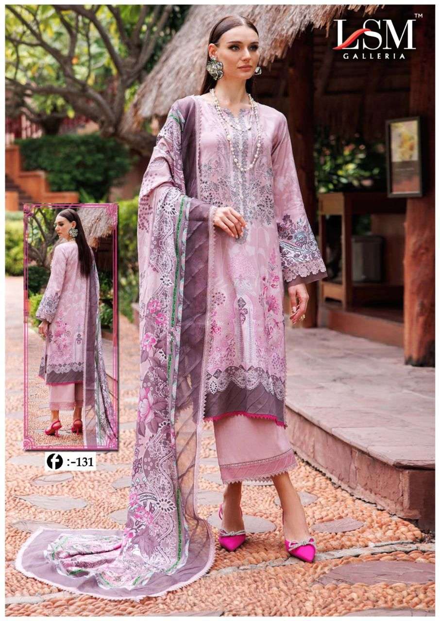 lsm firdous queen exclusive heavy lawn vol 13 by lsm galleria pure lawn salwar kameez wholesale price supplier surat`