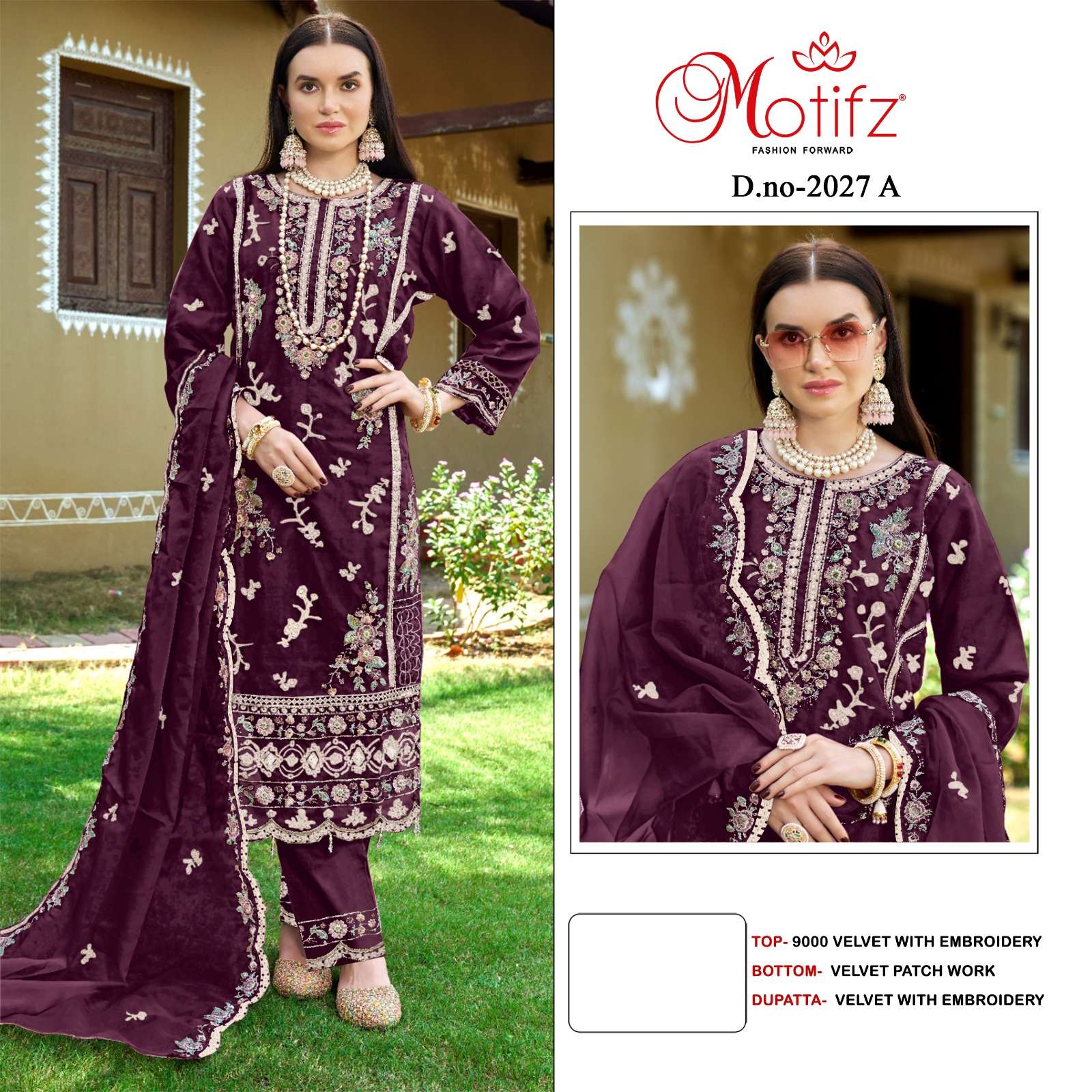 motifz 2027 colours latest party wear pakistani salwar kameez online collection surat gujarat 