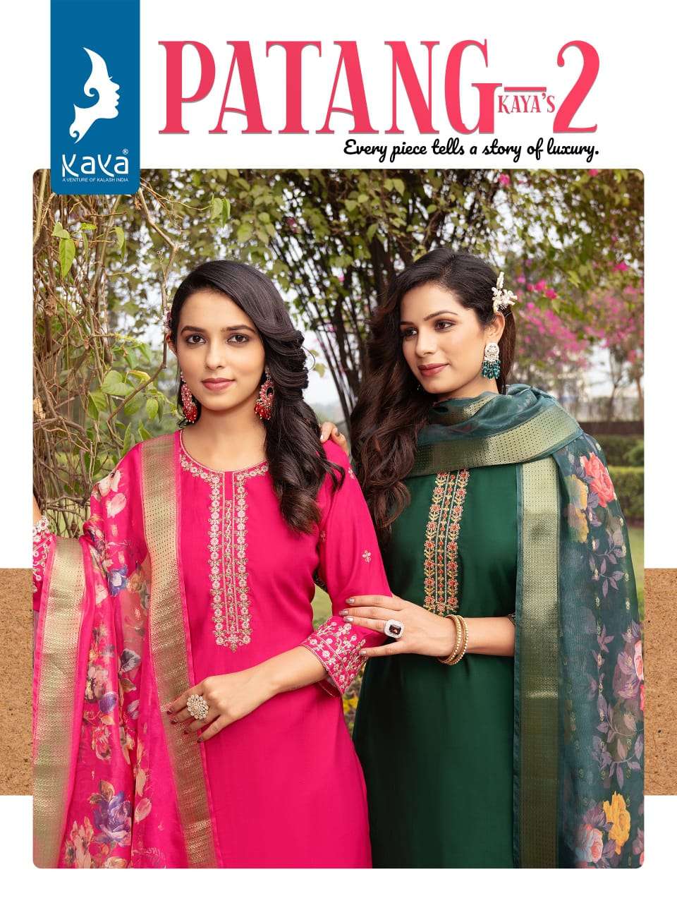 patang vol-2 by kaya indian designer kurtis catalogue wholesale price surat 