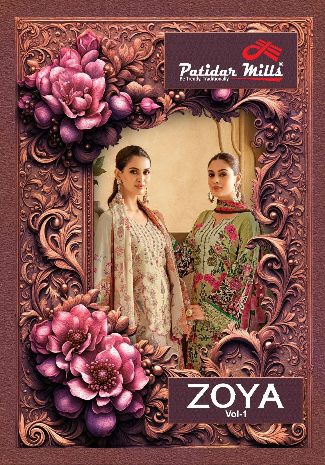 patidar mills zoya vol-1 designer pakistani salwar suits wholesale price surat gujarat 