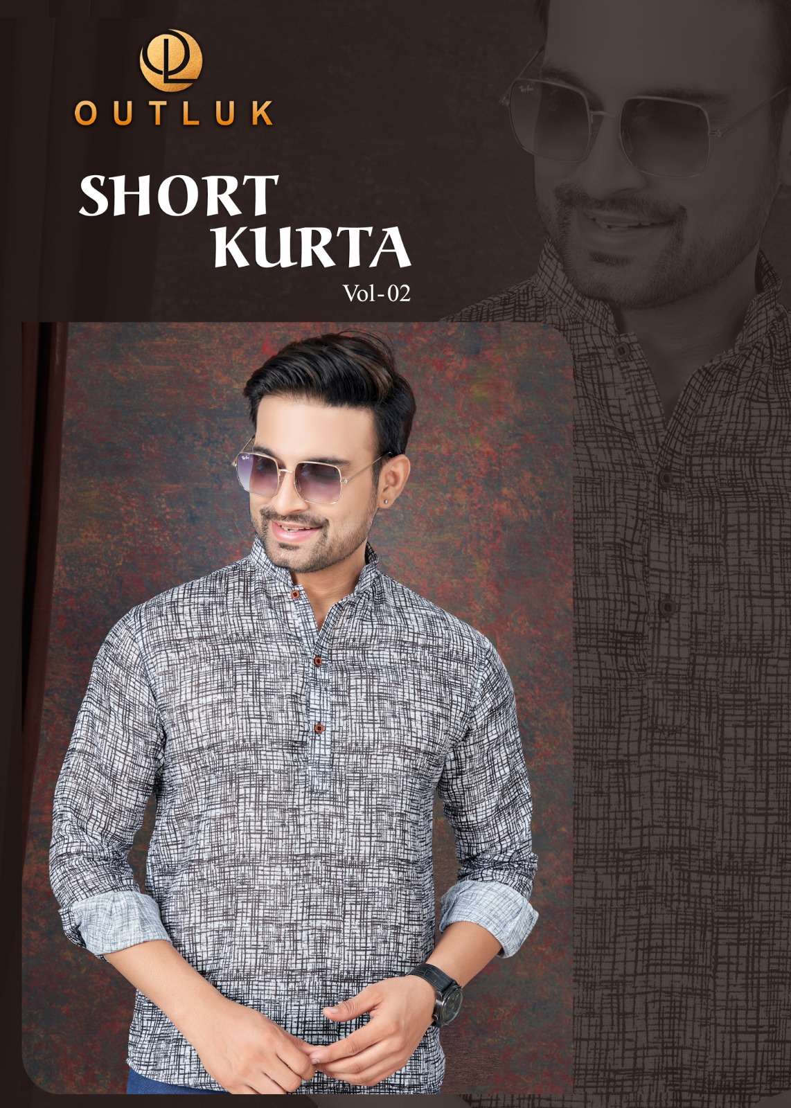 short kurta by outlook collections vol-2 101-108 series catalogue wholesale price surat gujarat