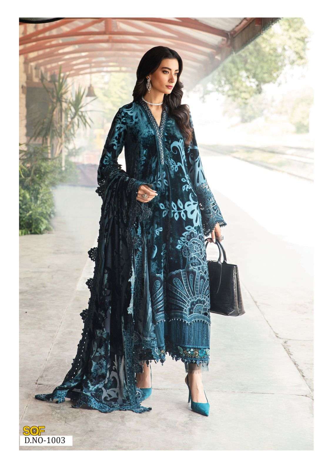 shree om fab asim jofa unstich designer pure cotton lawn designer salwar kameez catalogue surat gujarat 