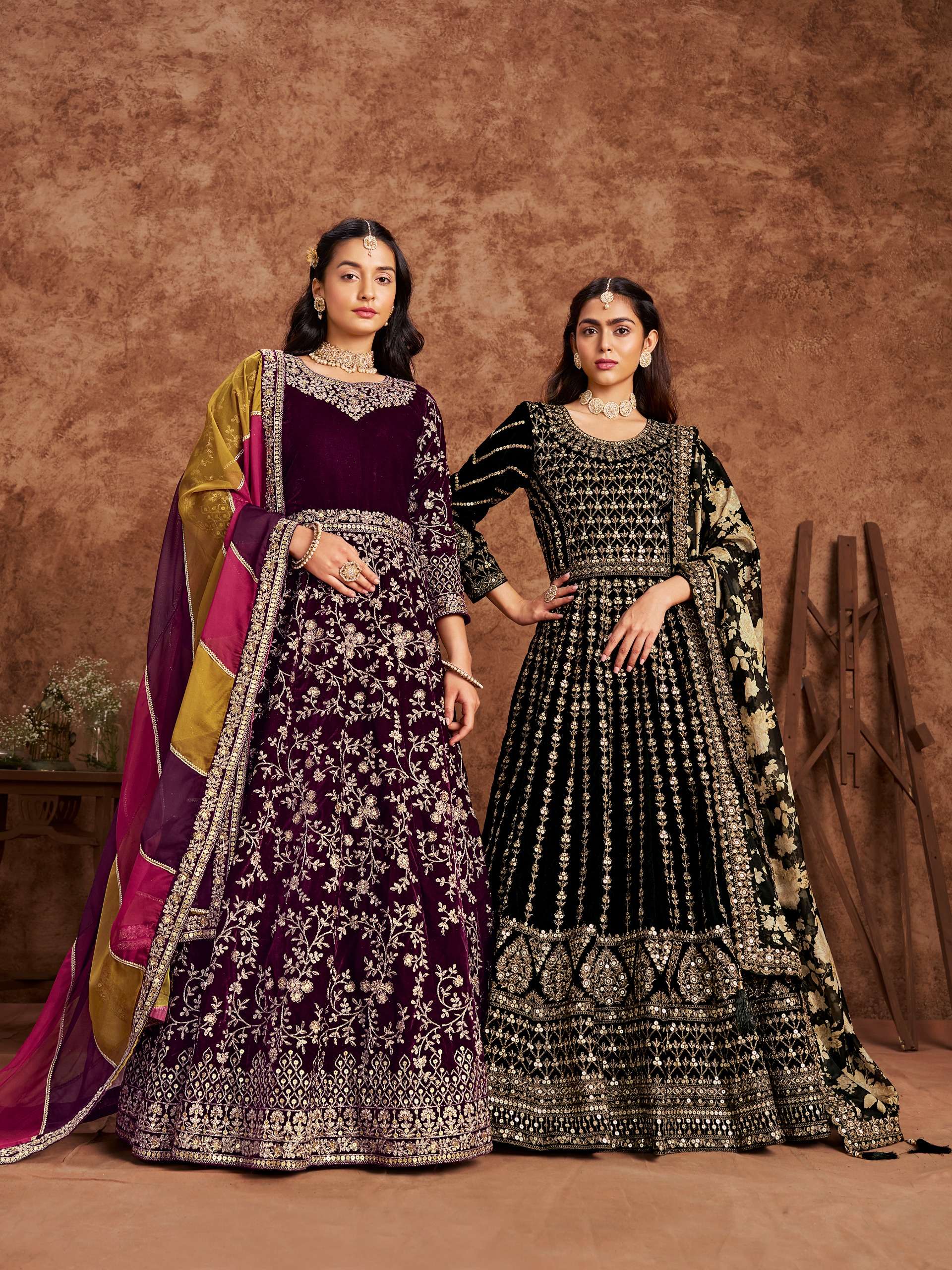 twisha vol-30 by twisha 3001-3002 design wedding season special dress catalogue wholesale dealer surat 