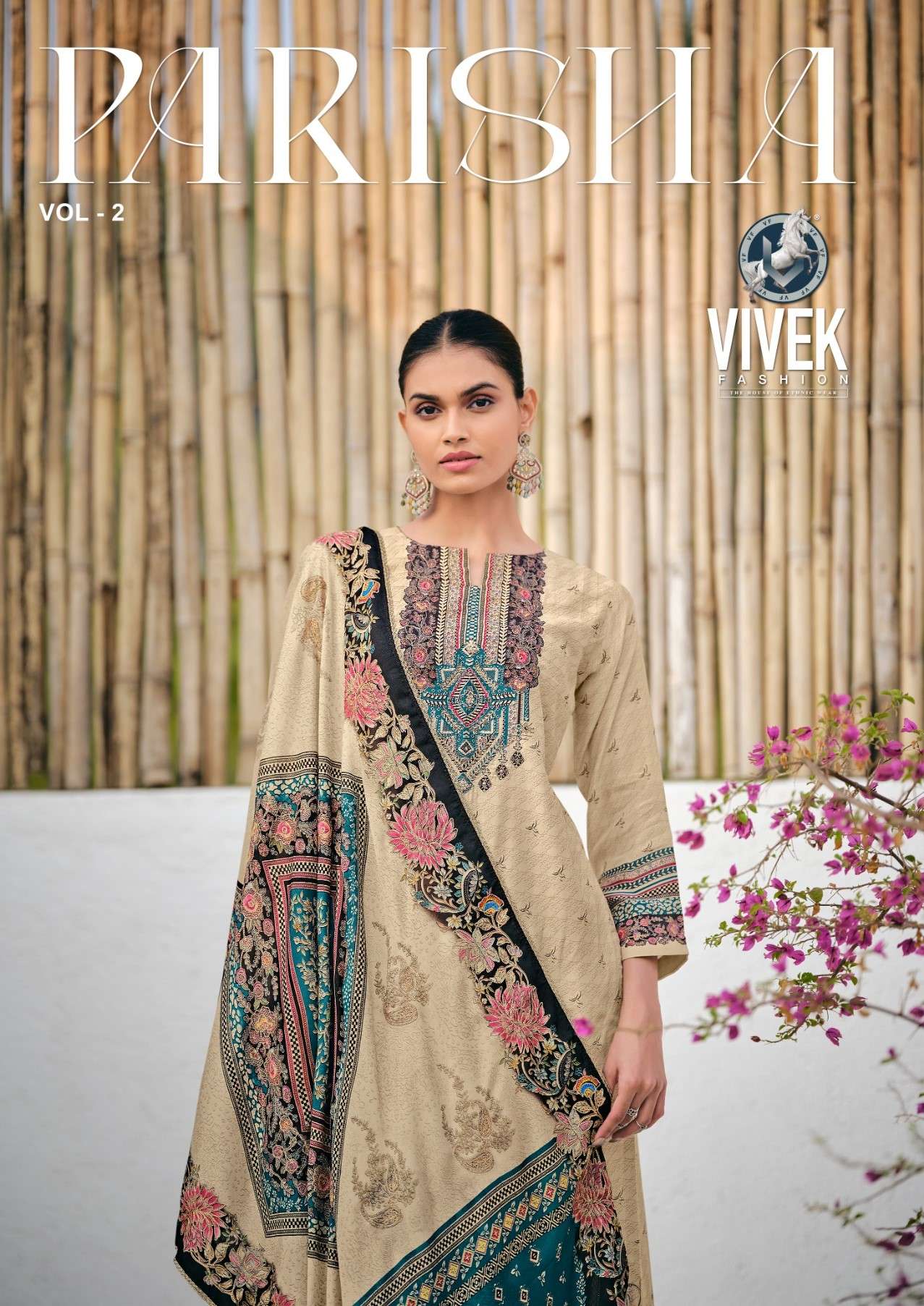 vivek fashion parisha vol-2 20301-20303 series designer salwar kameez wholesale price surat gujarat