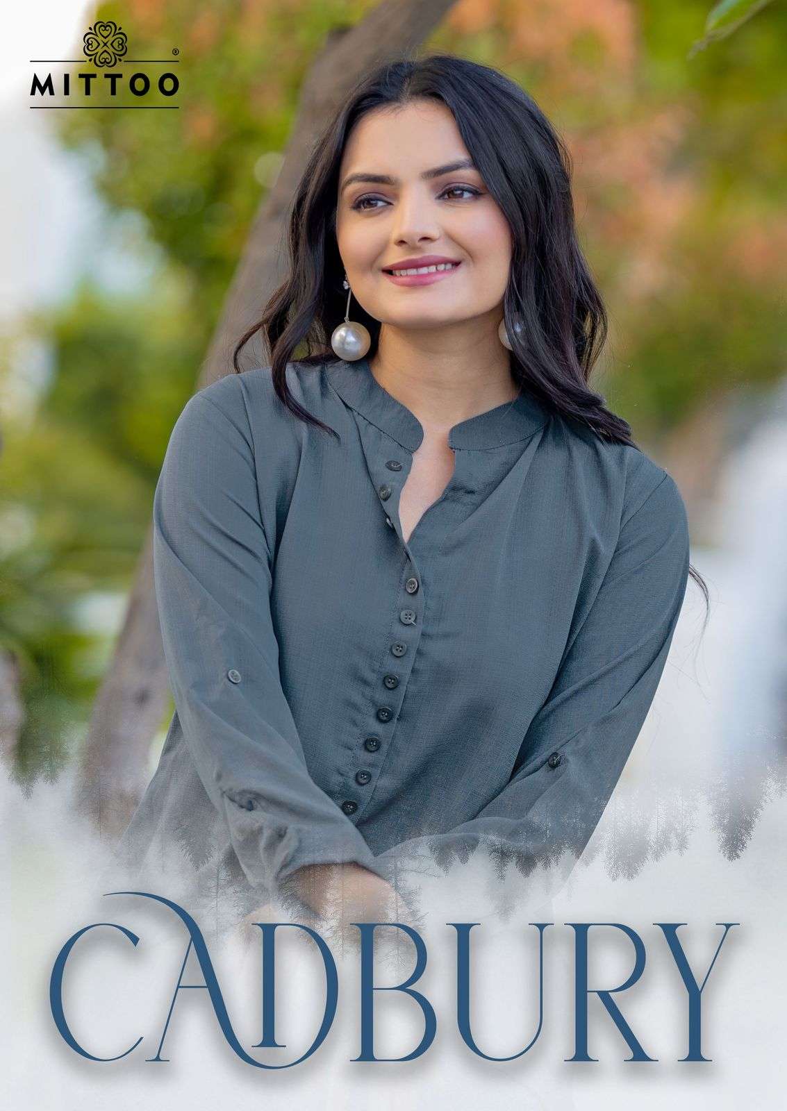 cadbury by mittoo 1001-1006 series fancy short tops collection wholesale price surat