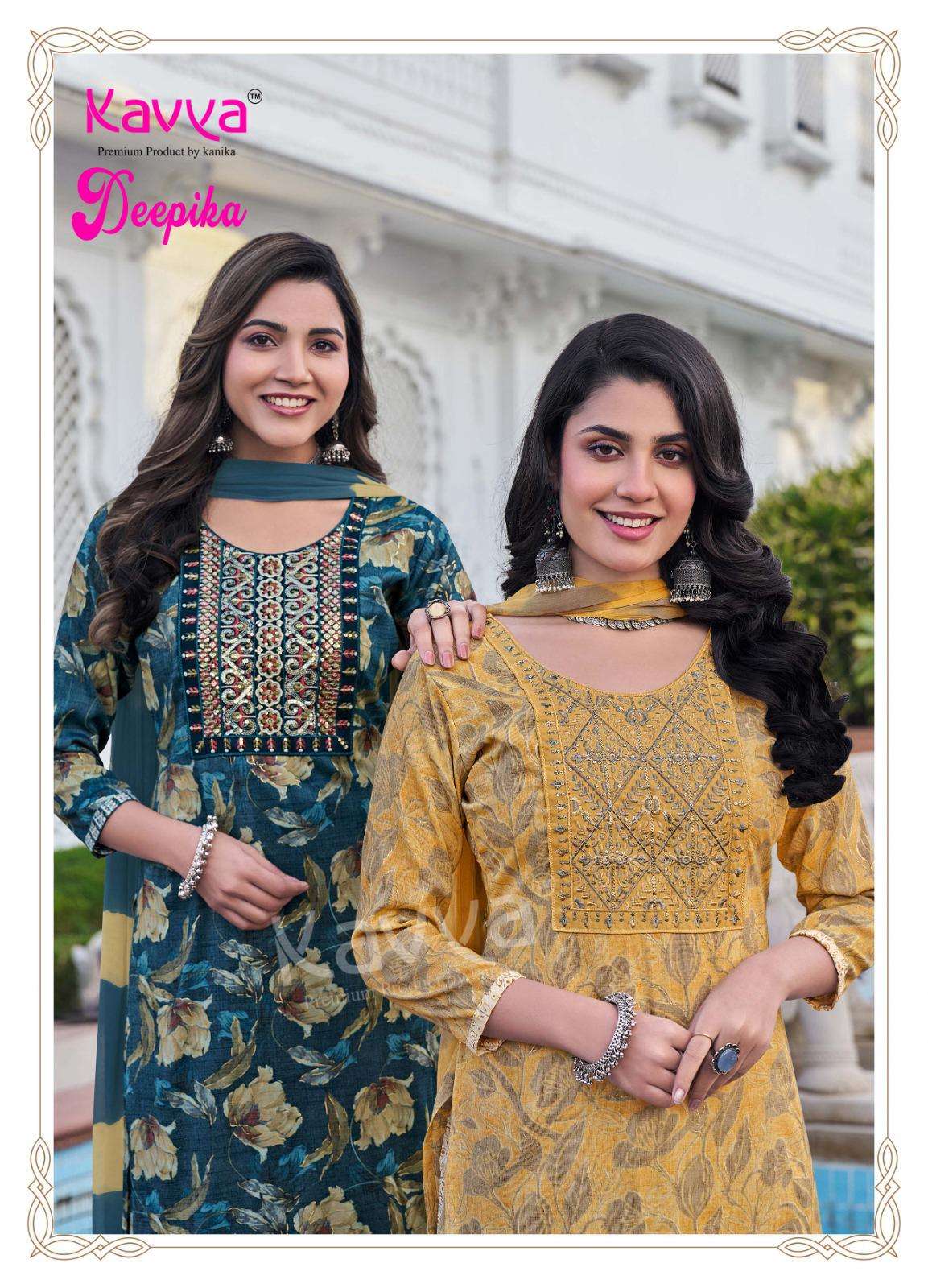 kavya deepika vol 37001-37010 series new designer fancy party where mew kurtis best online price surat india 