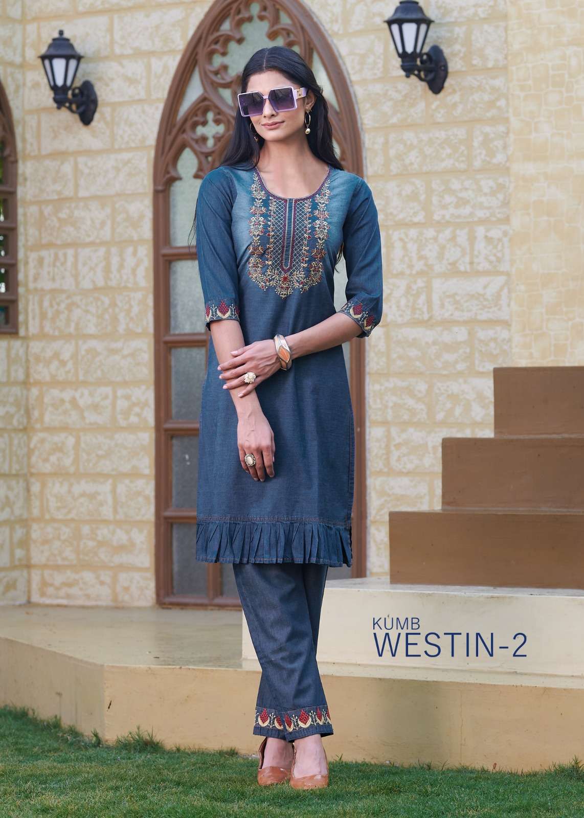 kumb westin vol 2 by serima cotton kurtis wholesale price supplier surat