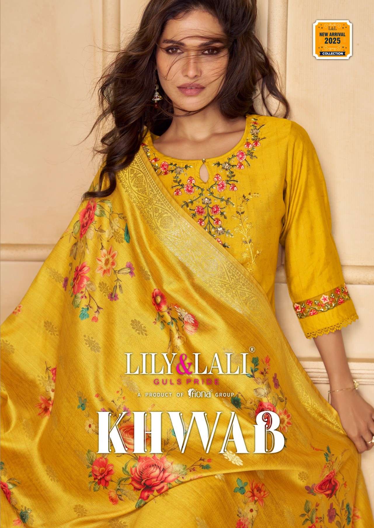 lily & lali khwab 25101-25106 series designer party wear ready made viscos silk suits online best price wholesale surat 