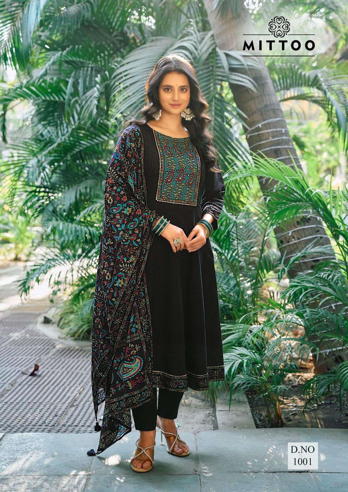 muskaan by mittoo 1001-1006 series modal silk new designer readymade salwar kameez best online price surat 