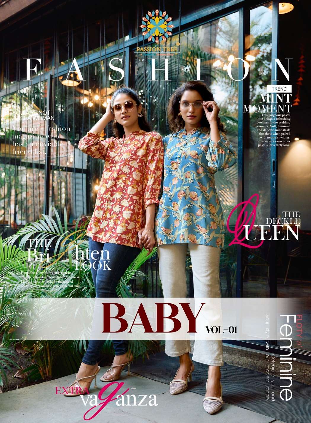 passion tree baby vol 1 1001-1008 series designer heavy rayon short tops collection buy wholesalers best rate 