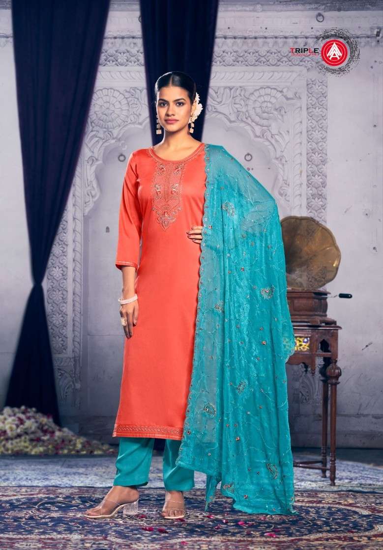 aparna by triple a  17211-17216 series jam cotton designer salwar kameez best online price surat india 