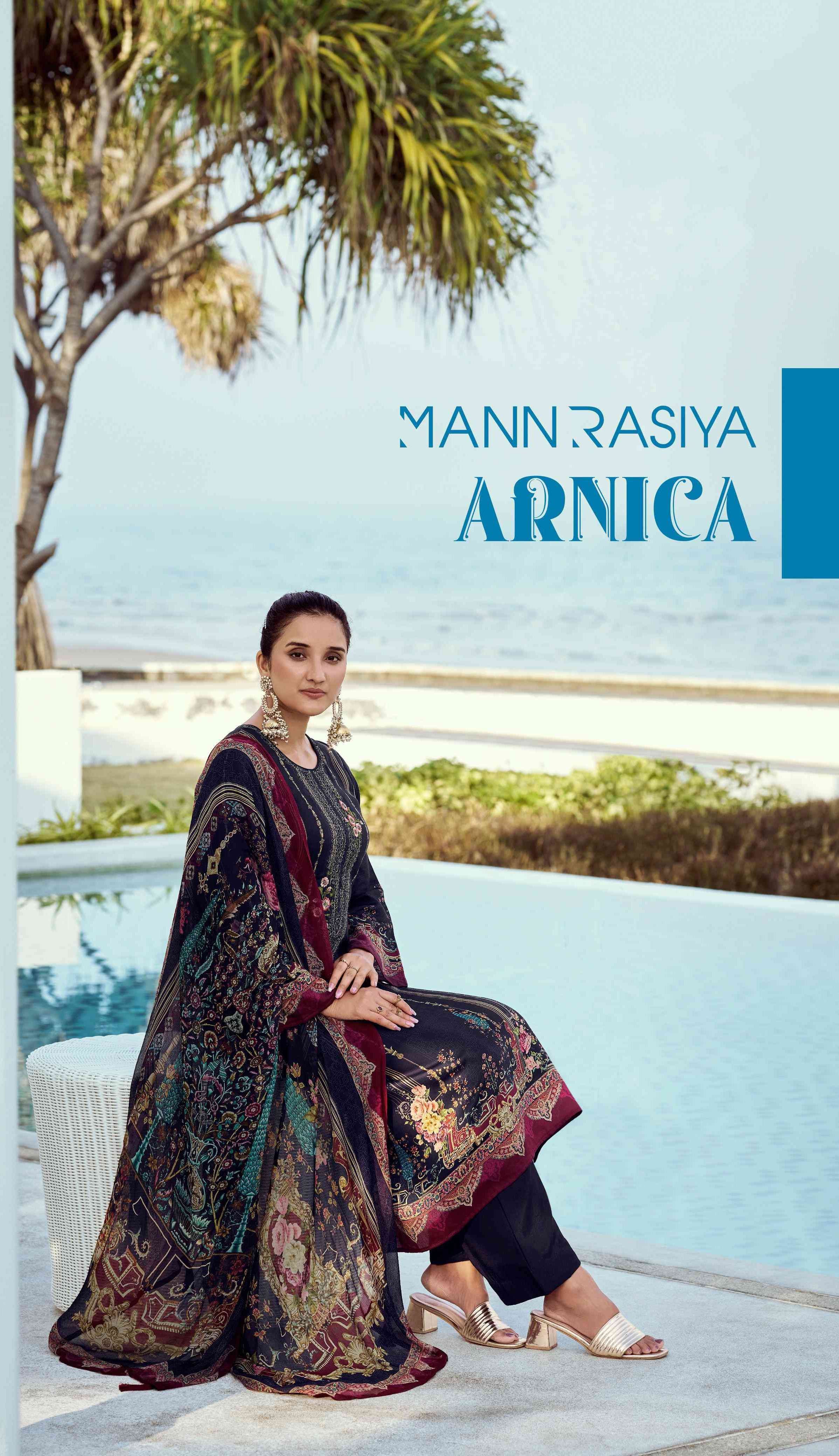 arnica by mannrasiya 2112-2117 series jam cotton fancy work designer salwar kameez best online price surat
