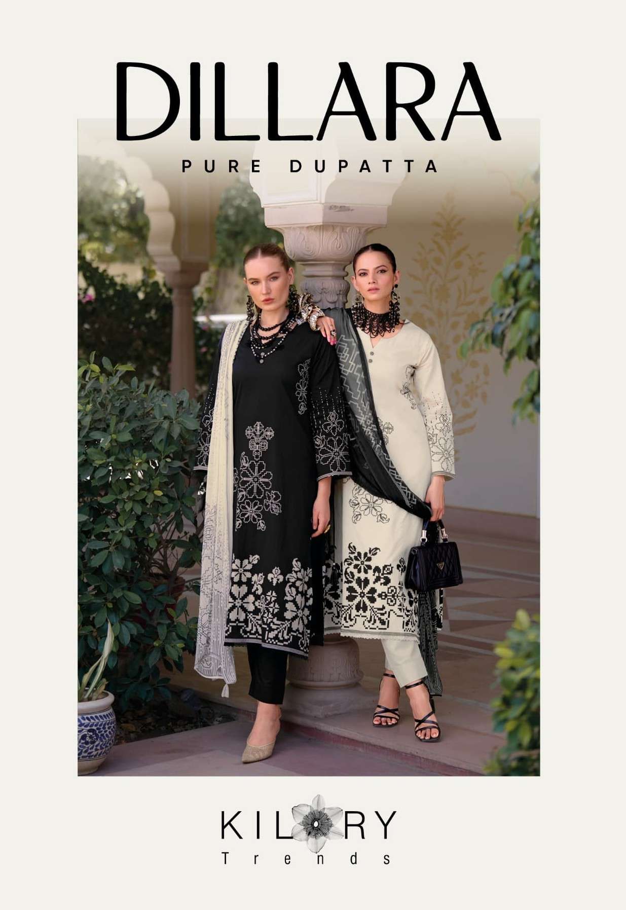 dillara by kilory trends 1391-1394 series lawn cotton fancy handwork digital print unstitch salwar kameez best online price surat