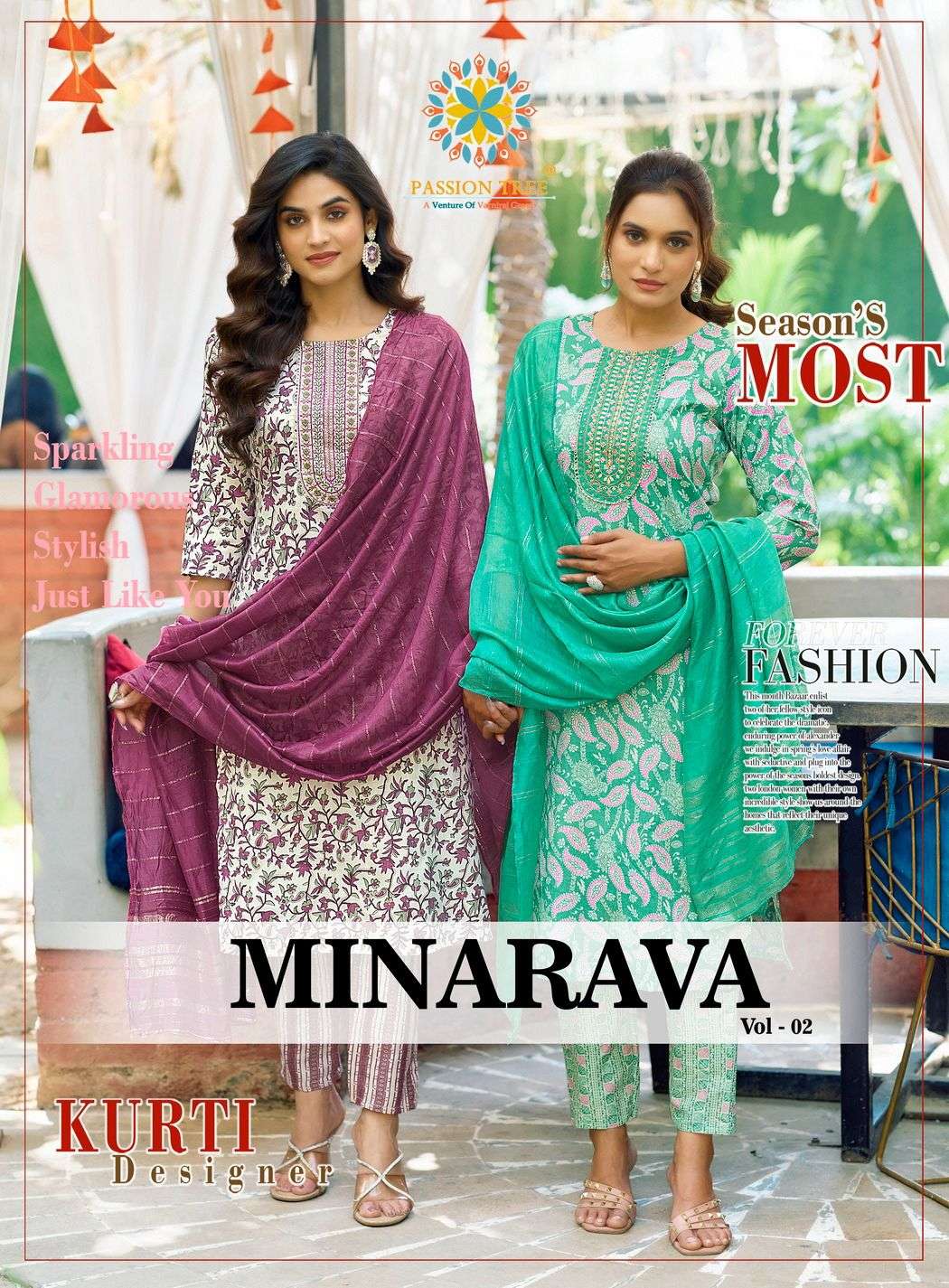 passion tree minarva vol 2 2001-2009 series exclusive readymade capsule printed salwar kameez buy onlin eshopping surat 