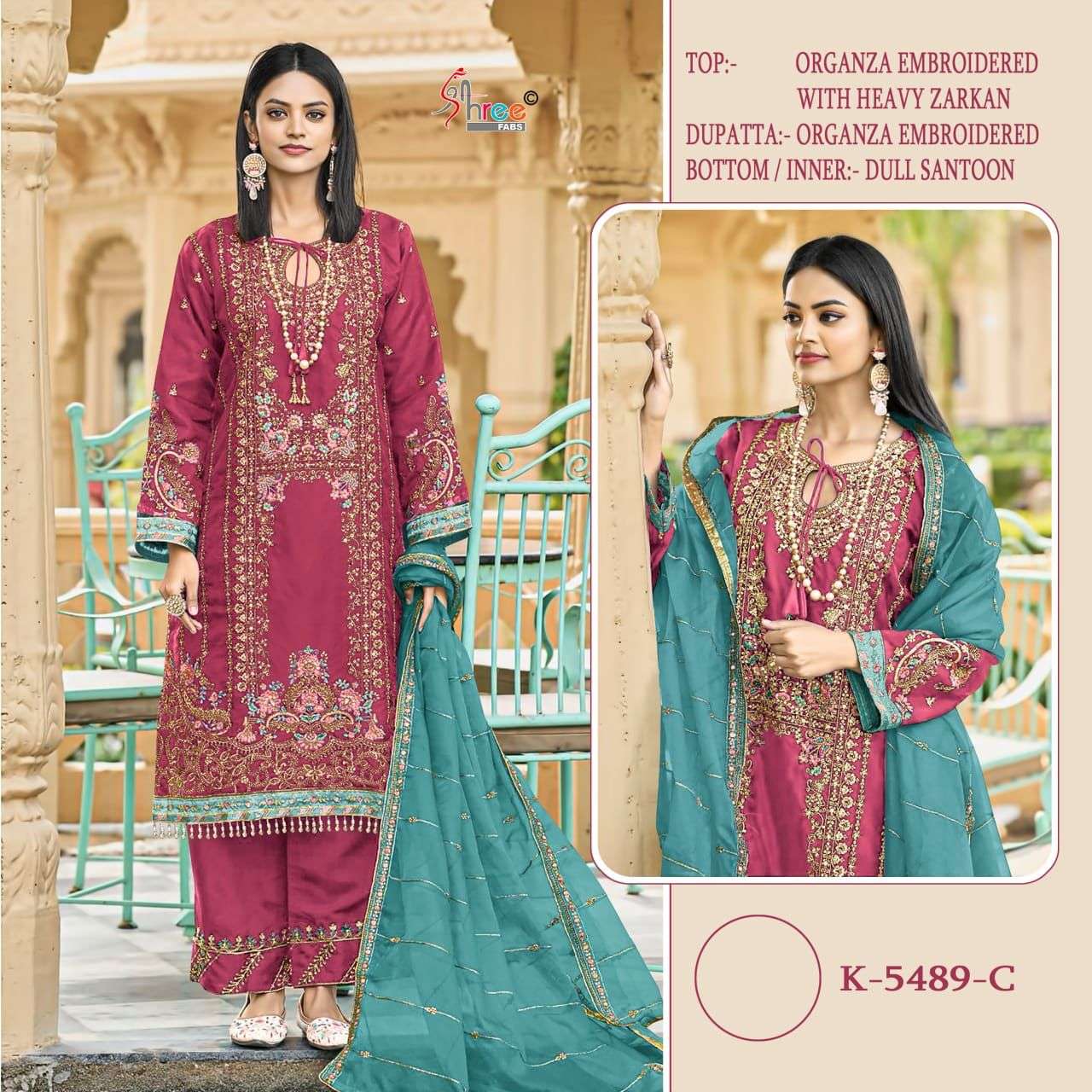 5489 by shree fabs colors Shop heavy salwar kameez for parties and festive events best rant online surat 