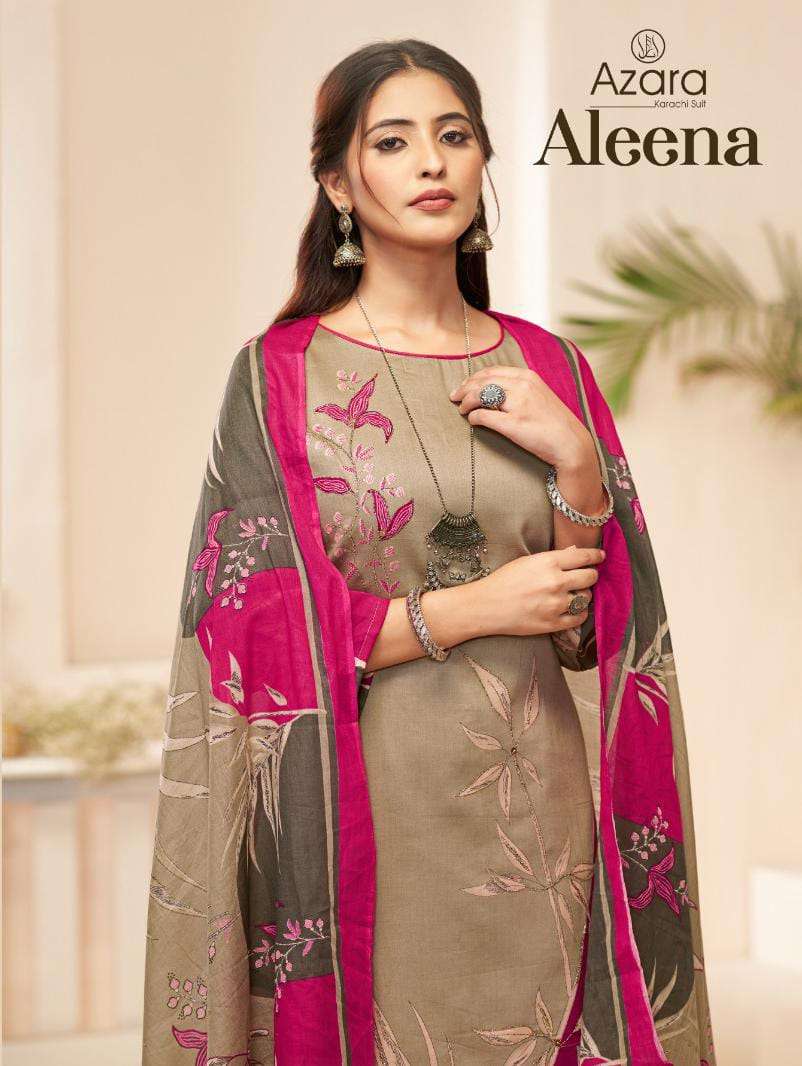 aleena by azara 52001-52004 series latest heavy handwork stylish casual wear salwar kameez best online price surat