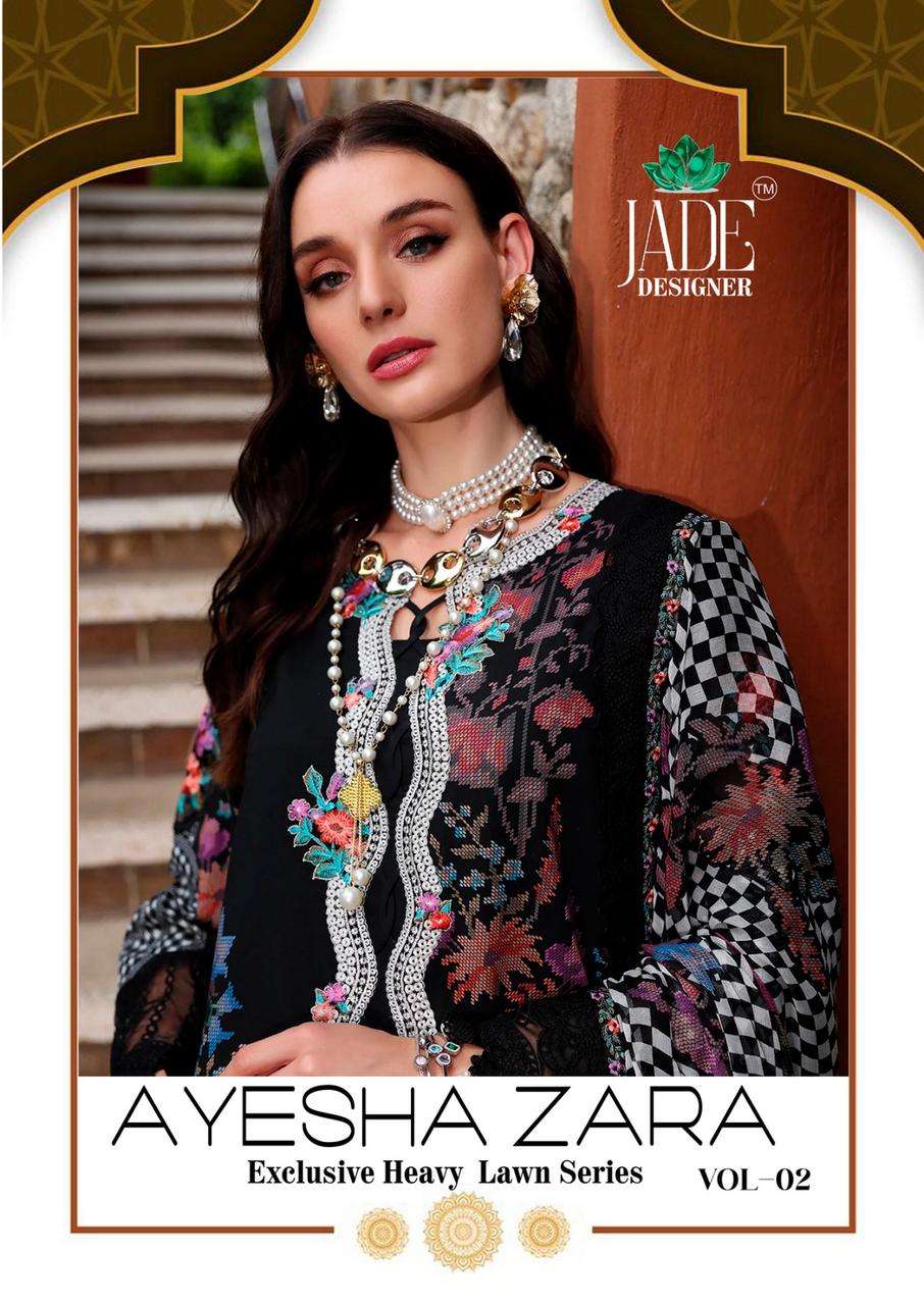 ayesha zara  vol 2 by jade 2001-2006 series ready to casual wear unstitch salwar kameez buy online surat