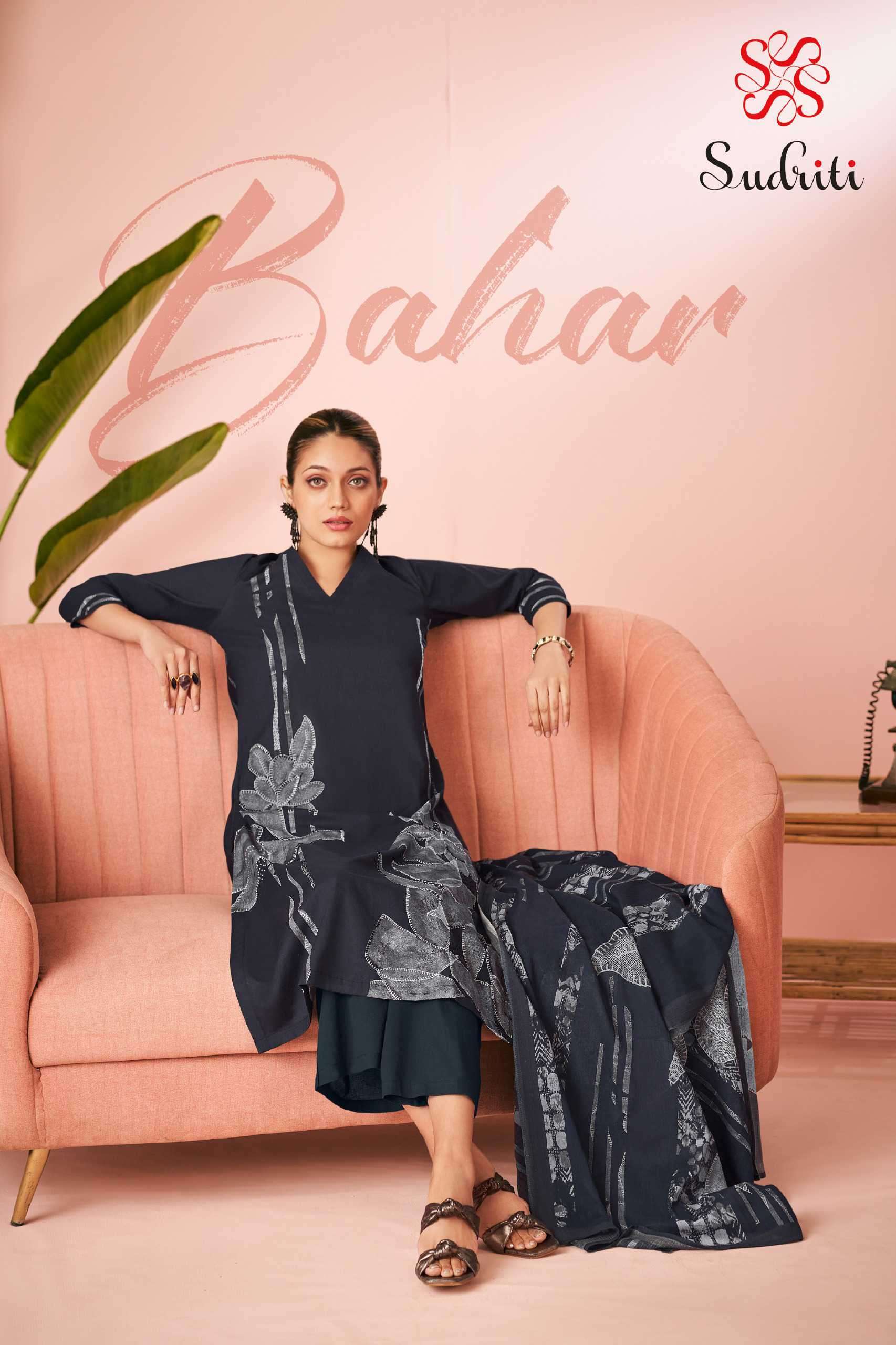 bahar by sudriti colors summer special cotton daily wear salwar kameez best online price surat