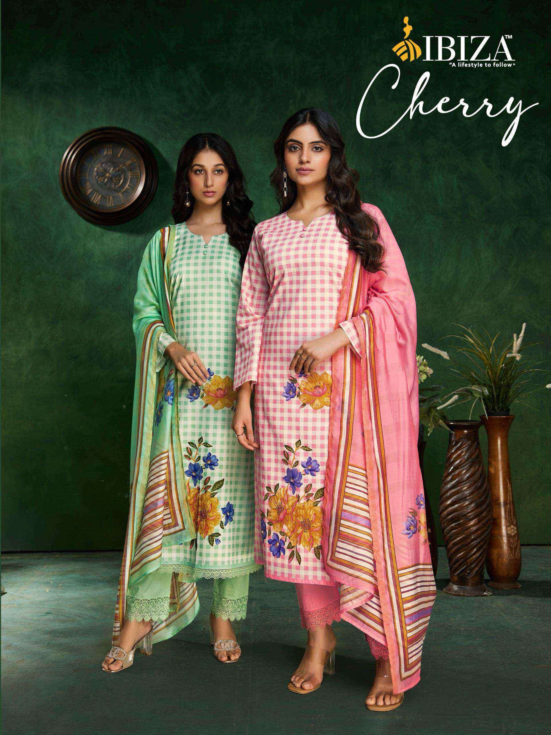 cherry by ibiza 15820-15823 series summer wear cotton casual salwar kameez best online price surat