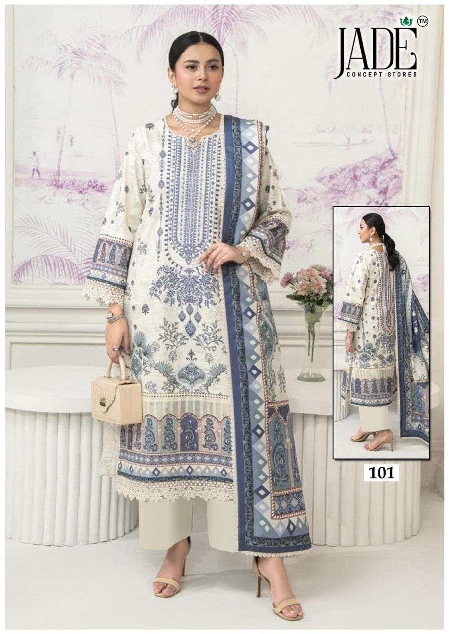 chevron vol 11 by jade 101-106 series latest readymade party wear pakistani salwar kameez buy online surat