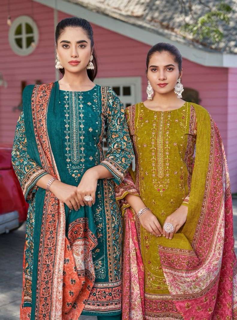 firdaus vol 59 by pakiza 5901-5910 series exclusive designer unstitched party wear salwar kameez online surat