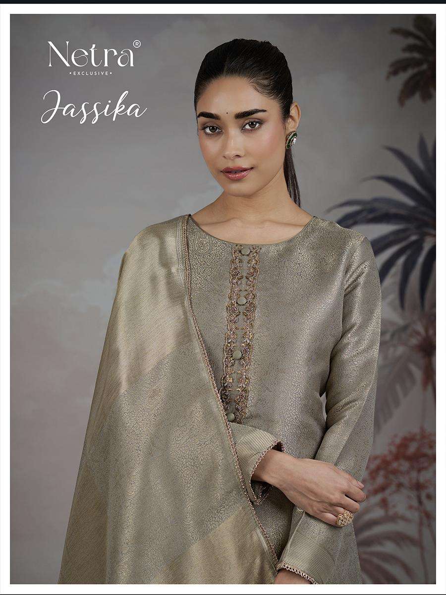 jessika by netra colors fancy embroidered latest designer unstitch salwar kameez buy online surat