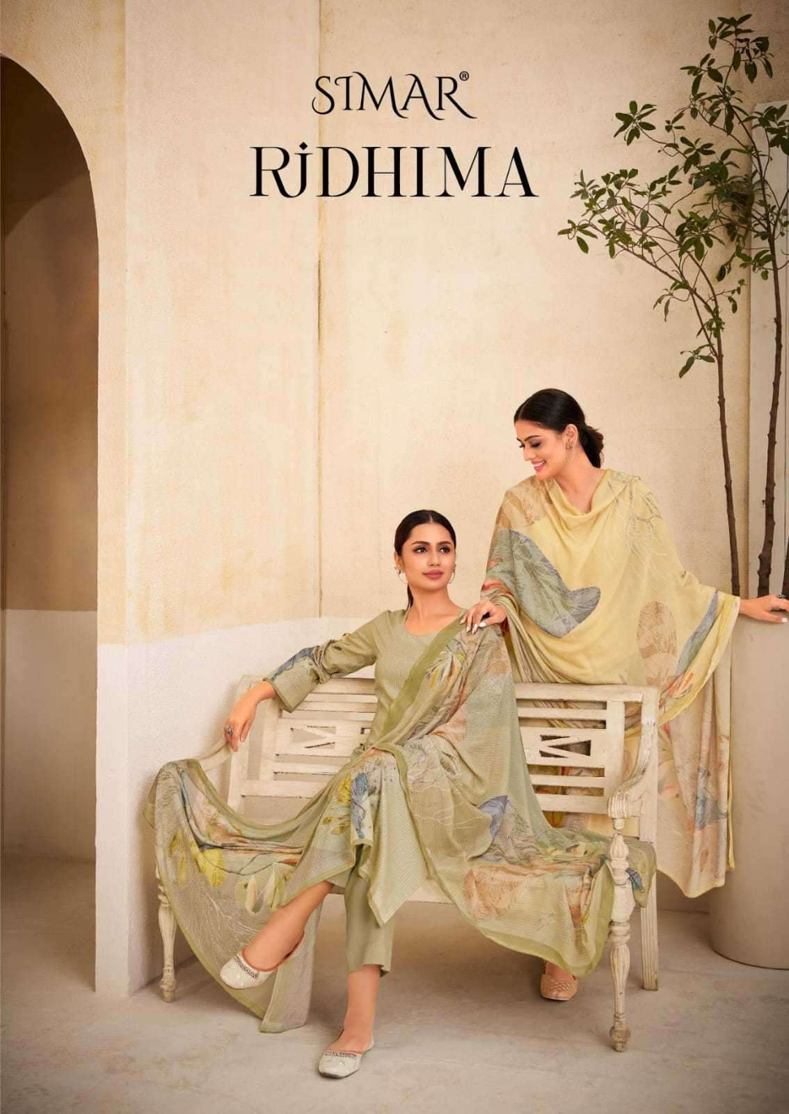 ridhima by simar exclusive designer lawn cotton indian wear salwar kameez best online price surat