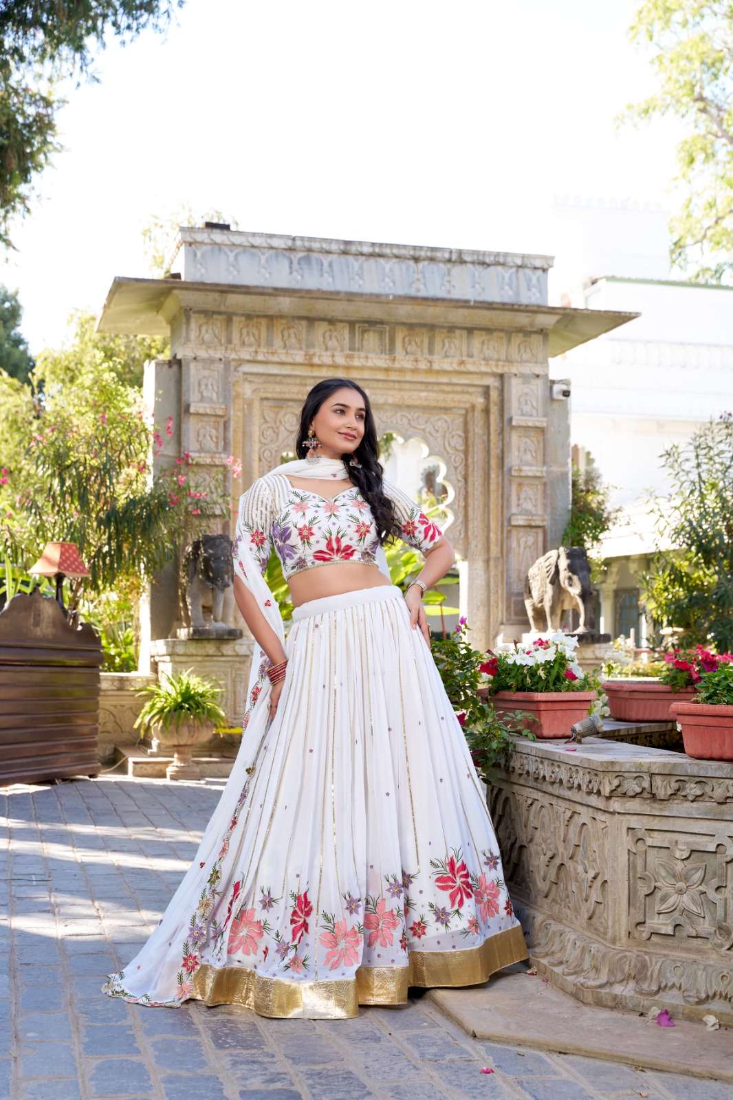 1413 by lnb special function wear embroidered lehenga buy online surat