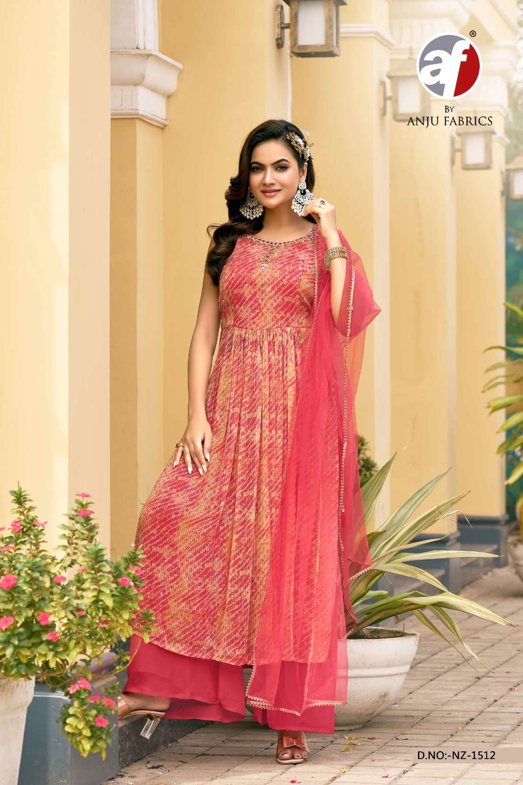 1512 by anju fabric latest designer festival wear readymade collection buy best online price surat