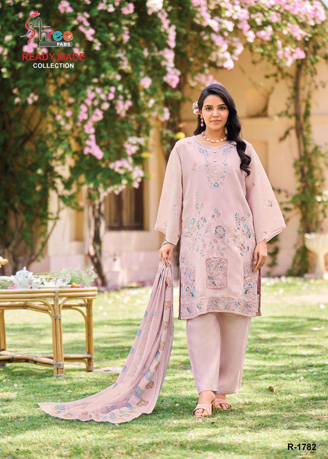  1782 by shree fabs colors exclusive designer party wear readymade suit collection 