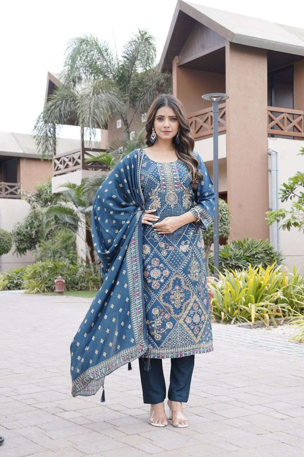 241 by shree fabs latest designer party wear handwork salwar suit supplier surat