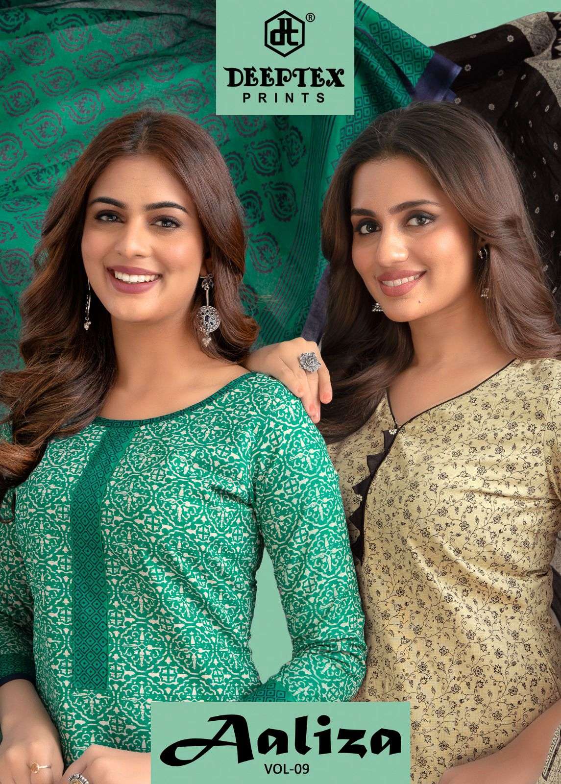 aaliza vol-9 by deeptex designer cotton  summer wear salwar kmaeez buy best online price surat