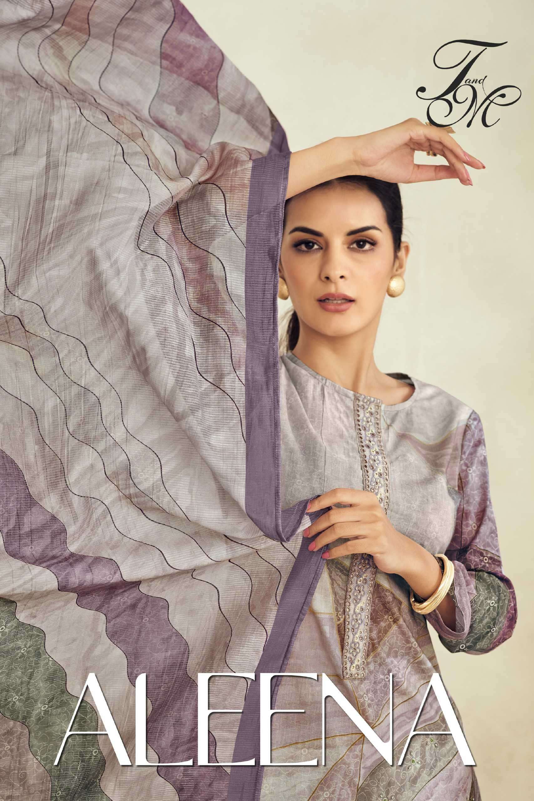 aleena by t&m colors latest designer party wear salwar kameez buy online surat