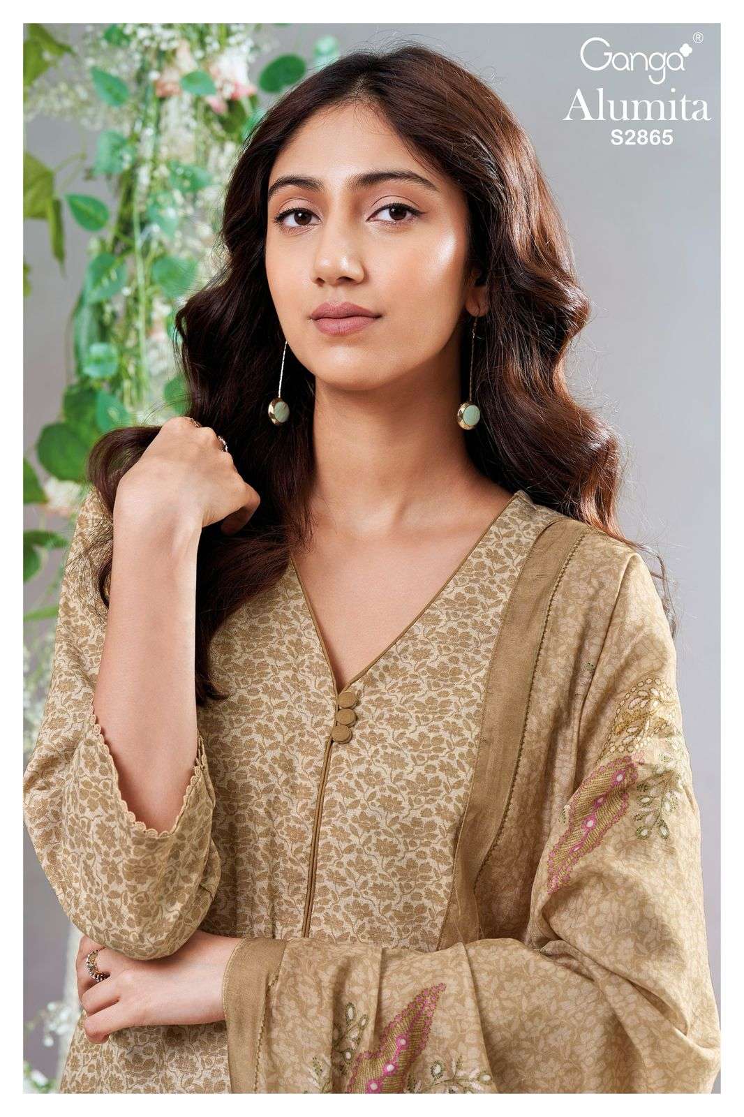 alumita 2865 by ganga exclusive latest designer unstitch party wear salwar kameez online surat