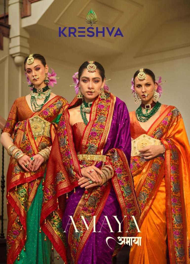 amaya by kresha latest designer ready to festival wear sarre buy best online price surat