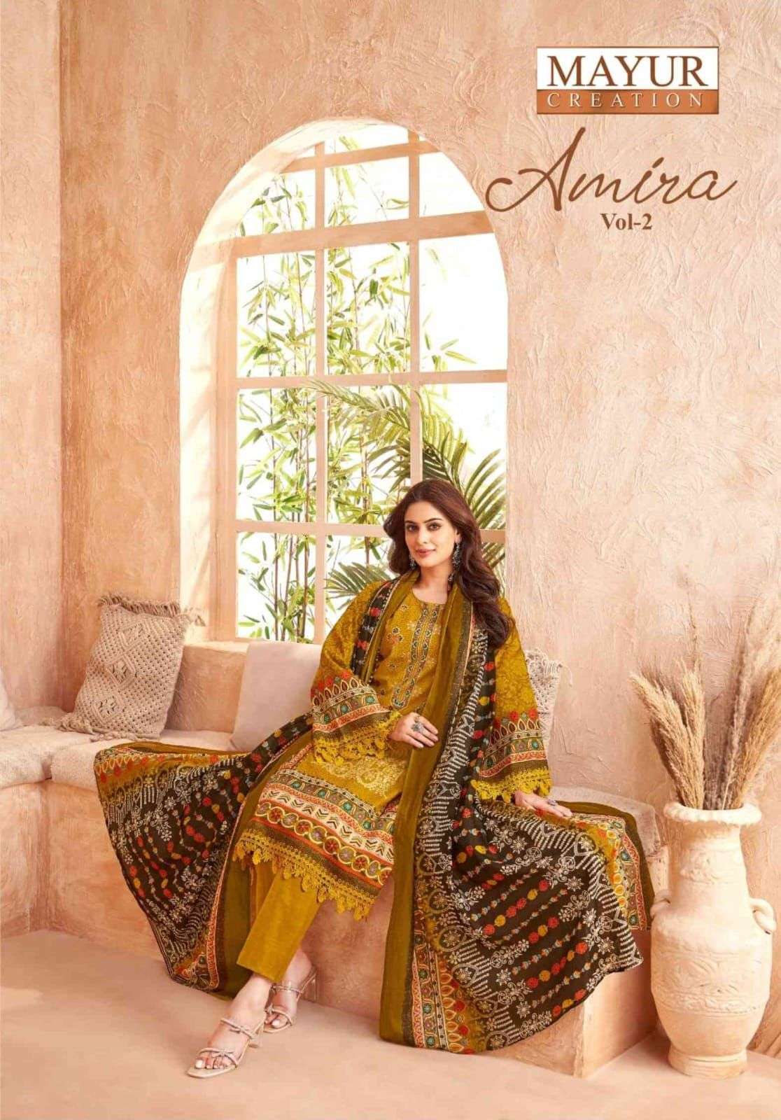 amira vol-2 by mayur creation 2001-2008 series latest designer unstitch salwar kameez online surat 