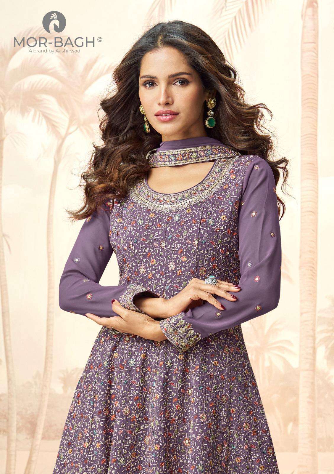 apurva by aashirwad creation fancy embroidered latest designer wedding wear collection obline surat