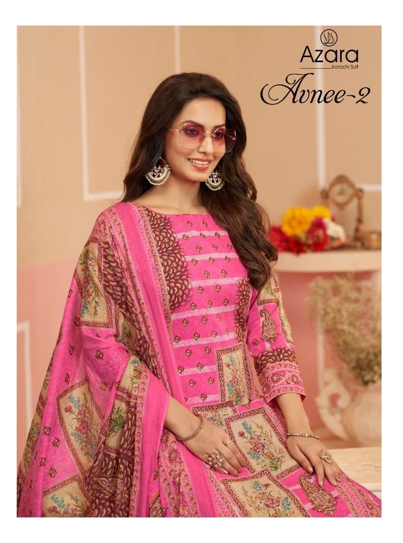 avnee vol 2 by azara 60001-60004 series exclusive designer summer wear cotton salwar kameez online surat