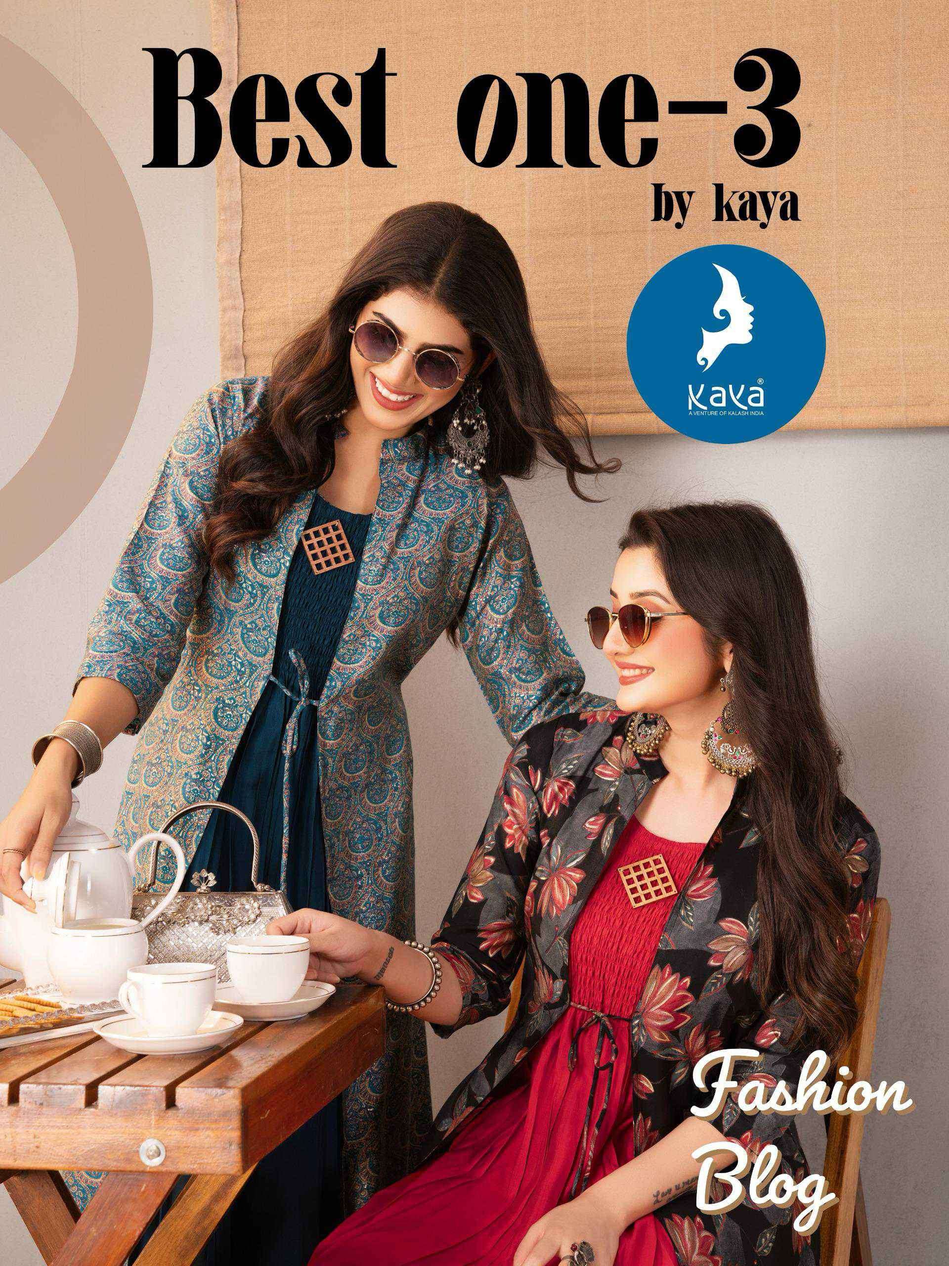best one vol 3 by kaya latest designer party wear readymade top buy online surat